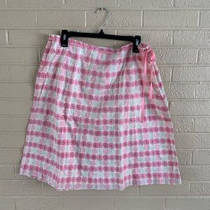 3 for $12 Deal!  J. Crew Pretty in Pink Multi Floral Spring Skirt Size 14
